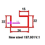 Steel For Casement Frame 58