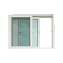 หน้าต่างบานเลื่อนคู่+มุ้งuPVC